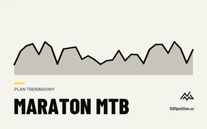 Okładka: Maraton MTB – plan treningowy KOMpetition